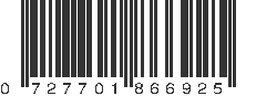 UPC 727701866925