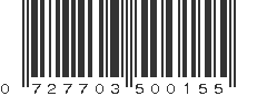 UPC 727703500155