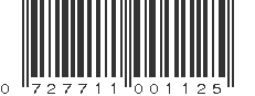 UPC 727711001125