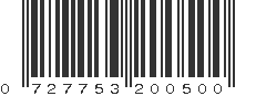 UPC 727753200500