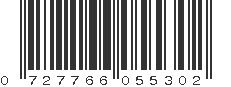 UPC 727766055302