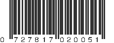 UPC 727817020051