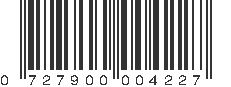 UPC 727900004227