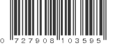 UPC 727908103595