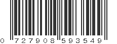 UPC 727908593549