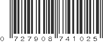 UPC 727908741025