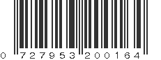 UPC 727953200164