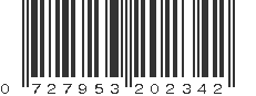 UPC 727953202342