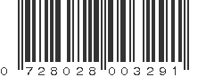 UPC 728028003291