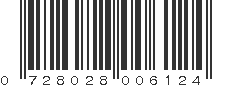 UPC 728028006124