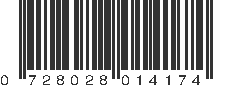 UPC 728028014174