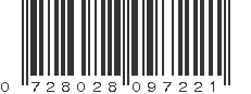 UPC 728028097221