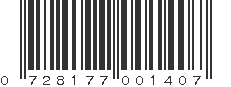 UPC 728177001407