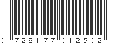 UPC 728177012502