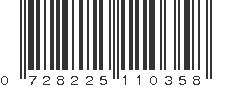 UPC 728225110358