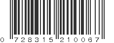 UPC 728315210067