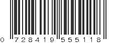 UPC 728419555118