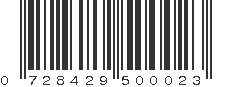 UPC 728429500023