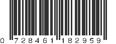 UPC 728461182959