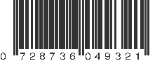 UPC 728736049321