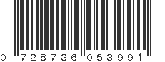 UPC 728736053991