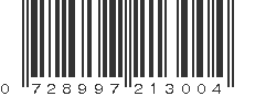 UPC 728997213004