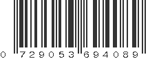 UPC 729053694089
