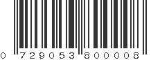 UPC 729053800008