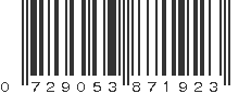 UPC 729053871923