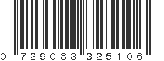 UPC 729083325106