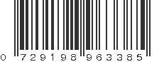 UPC 729198963385