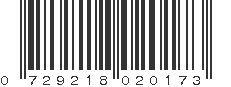 UPC 729218020173