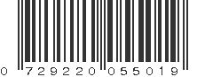 UPC 729220055019