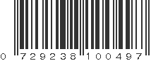 UPC 729238100497