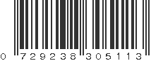 UPC 729238305113