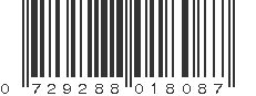 UPC 729288018087