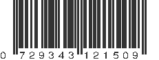 UPC 729343121509