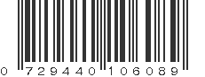 UPC 729440106089