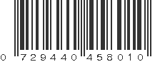 UPC 729440458010