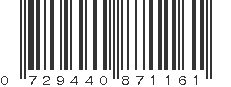 UPC 729440871161