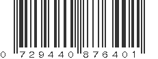 UPC 729440876401