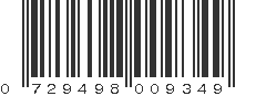 UPC 729498009349