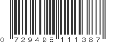 UPC 729498111387