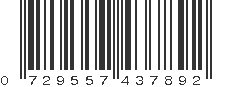 UPC 729557437892