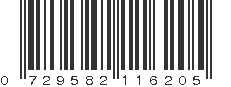 UPC 729582116205
