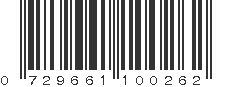 UPC 729661100262