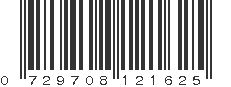 UPC 729708121625