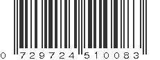 UPC 729724510083