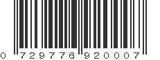 UPC 729776920007