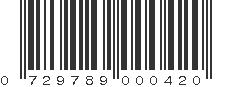 UPC 729789000420